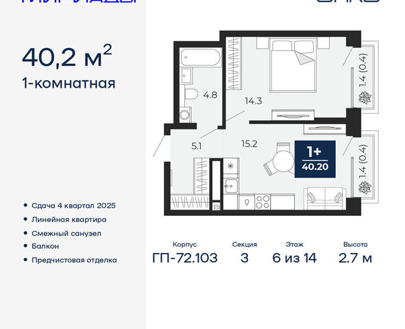 ЖК «Мириады» фото