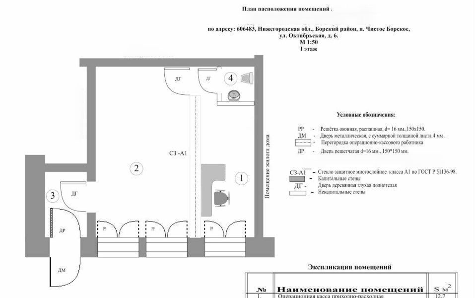 свободного назначения г Бор ул Октябрьская 8 сельский пос. Чистое Борское фото 2