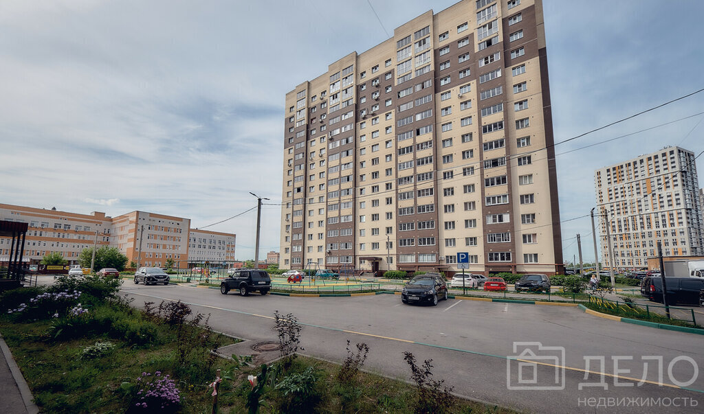 квартира г Рязань р-н Московский ЖК «Ломоносов» район Семчино, Семчинская улица, 1к 1 фото 13