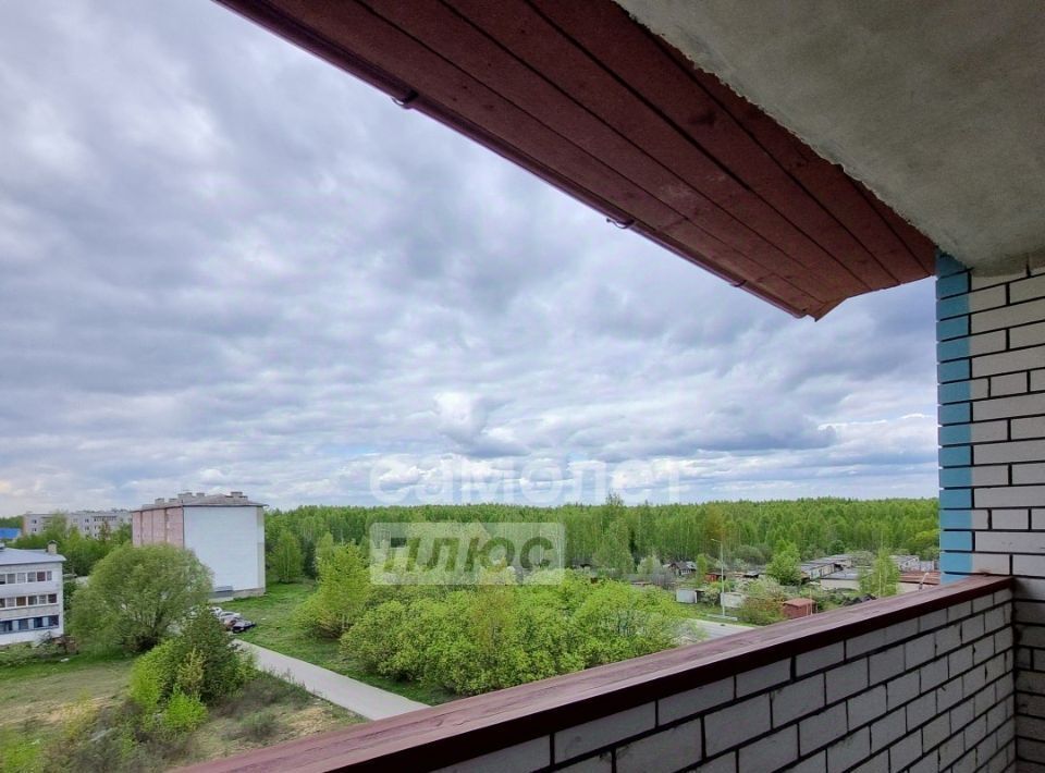 квартира г Бор п Октябрьский ул Победы 24к/2 фото 9