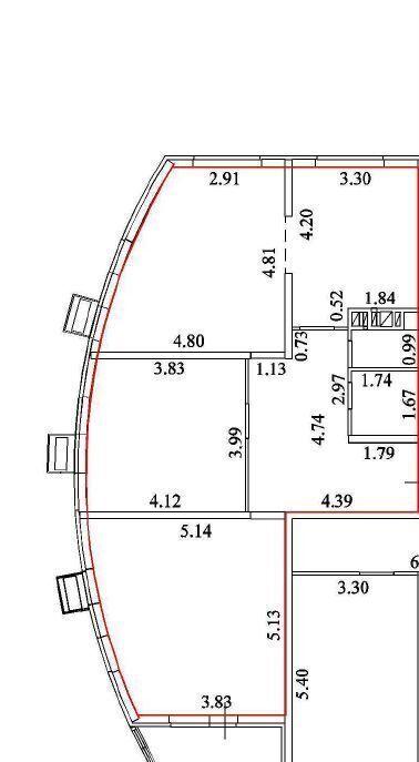квартира г Краснодар р-н Карасунский ул им. Валерия Гассия 4/7к 4 фото 9