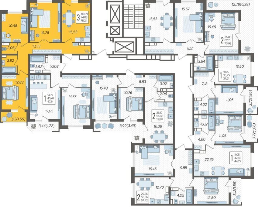 квартира г Краснодар р-н Карасунский ул Уральская 87/7 фото 2