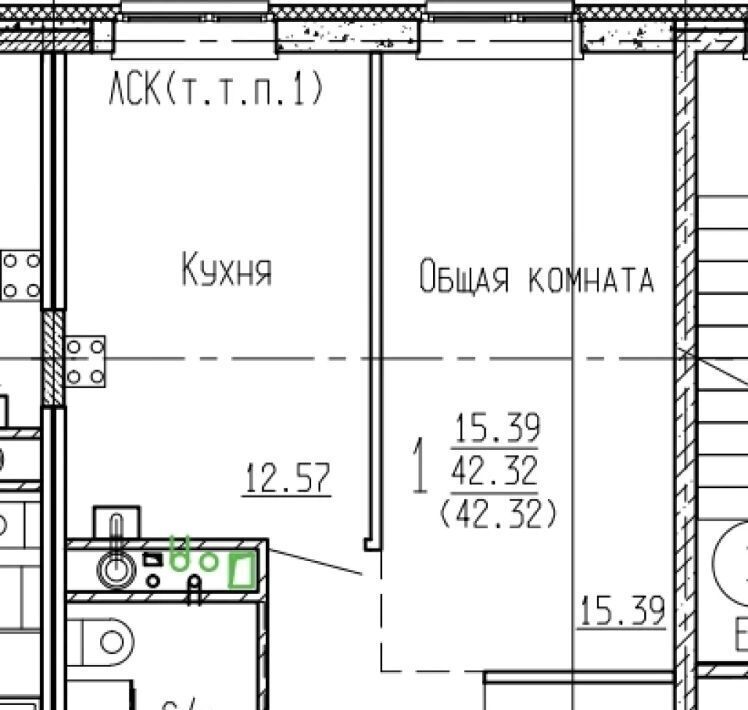 квартира г Воронеж р-н Ленинский ул Сергея Лазо фото 1
