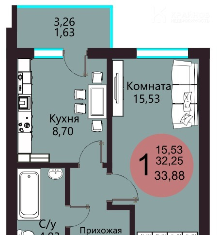 квартира г Воронеж р-н Советский Шилово ул Острогожская 164/1 ЖК «Ласточкино» м-н фото 14