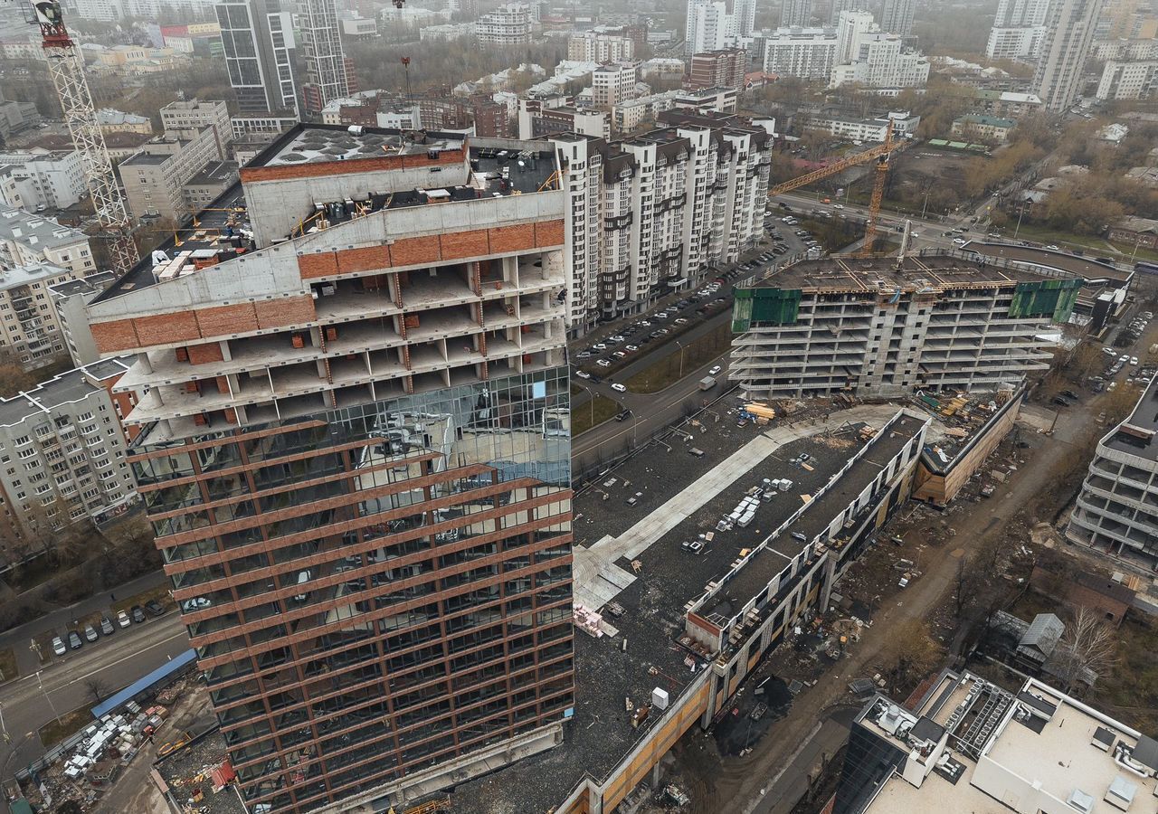 квартира г Екатеринбург р-н Верх-Исетский ул Маршала Жукова 16 МФК Re:Volution Towers Площадь 1905 года фото 16