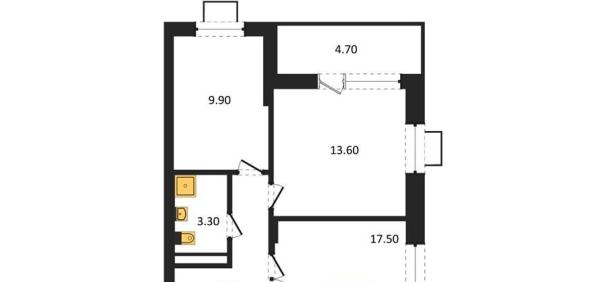 квартира г Воронеж р-н Железнодорожный ул Остужева 52/5 ЖК «Ключи CLUB» фото 1