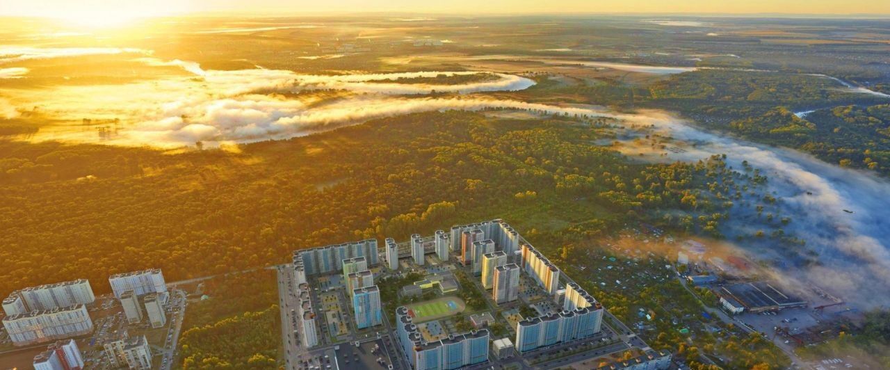 квартира г Уфа р-н Калининский микрорайон Инорс-4Б ЖК «Акварель» фото 3