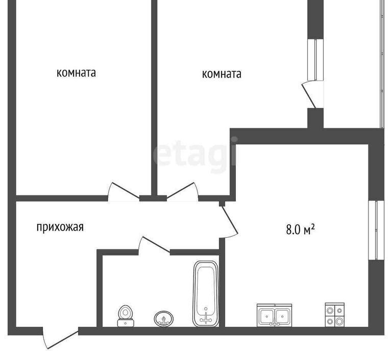квартира г Батайск ул Комсомольская 127 ЖК «Комсомольский» фото 1