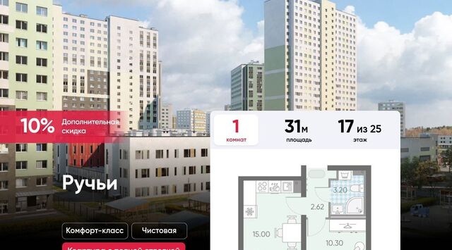 метро Академическая ул Пахомовская 12к/2 ЖК «Ручьи» округ Полюстрово фото
