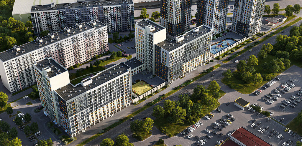 квартира г Санкт-Петербург метро Московская ул Кубинская 3с/1 ЖК «Cube» 82к фото 10