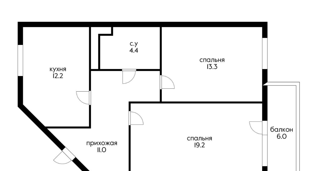 квартира г Краснодар п Березовый ул Декоративная 1/5 2 фото 6