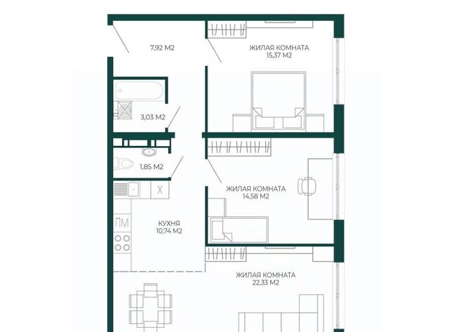 р-н Железнодорожный ул Чаадаева 60б/2 фото