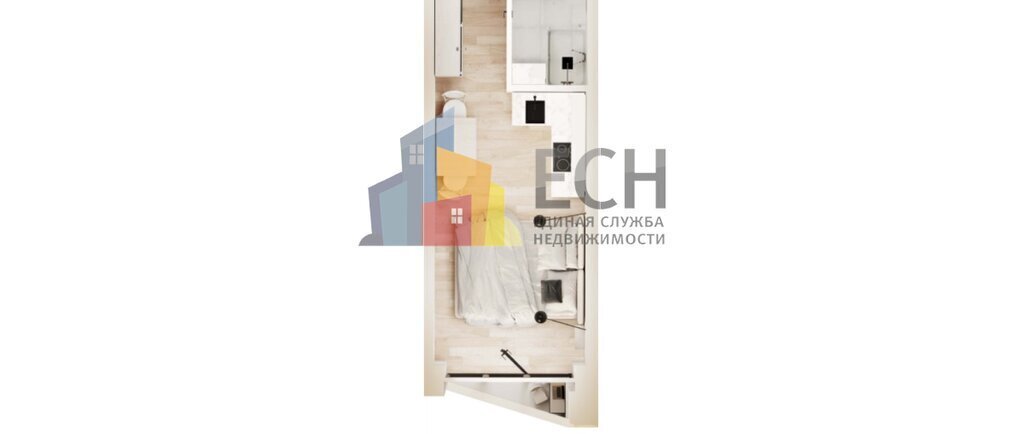 квартира г Одинцово улица Чистяковой, 8к 2, Сколково фото 3