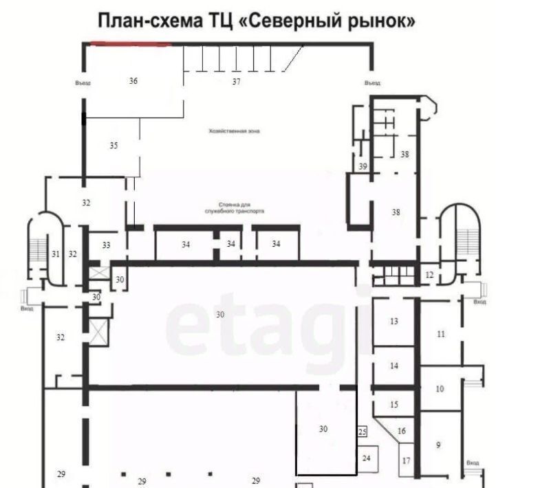 торговое помещение г Ижевск р-н Индустриальный ул 9 Января 223 фото 1