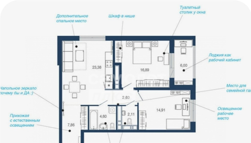 квартира г Липецк Елецкий ш Елецкое 7а м-н фото 1