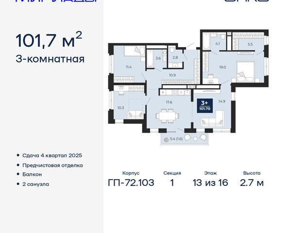 ЖК «Мириады» фото