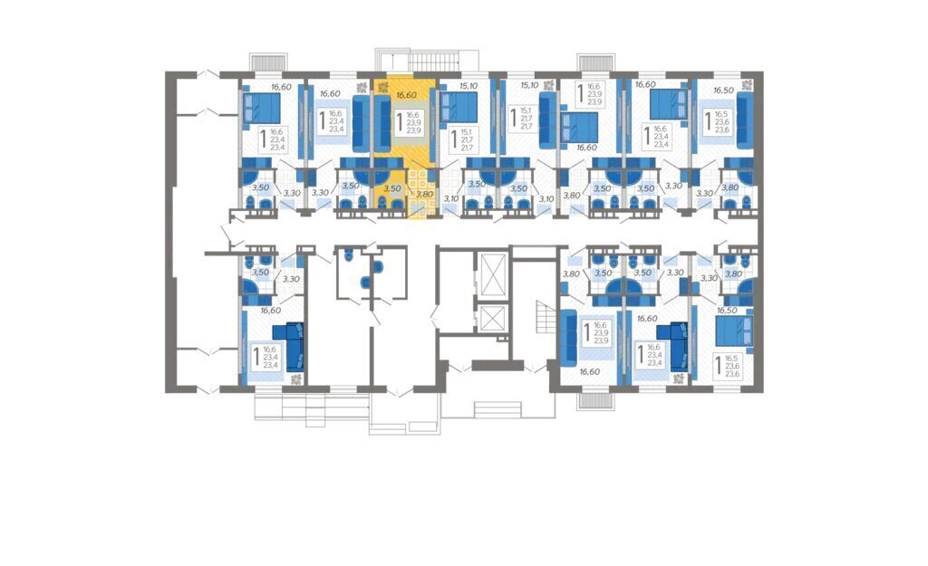 квартира г Сочи ул Искры 88к/8 фото 2