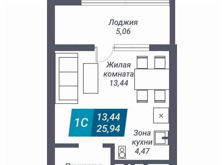 квартира г Новосибирск Берёзовая роща ул Королева 19 фото 1