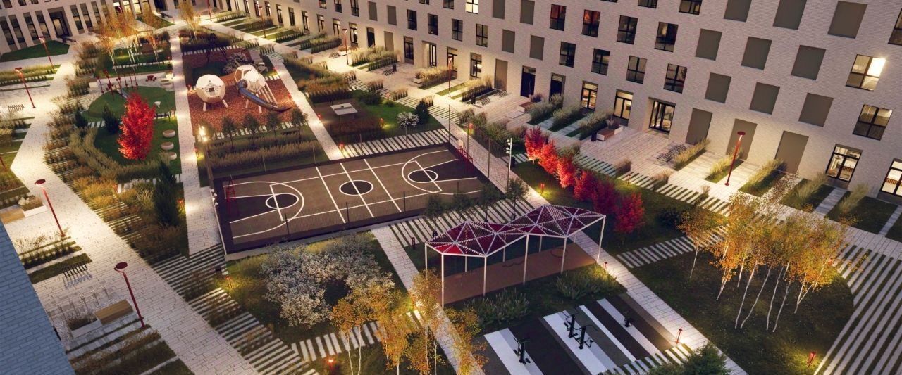 квартира г Казань метро Горки ЖК «Унай» Седьмое Небо жилрайон фото 22