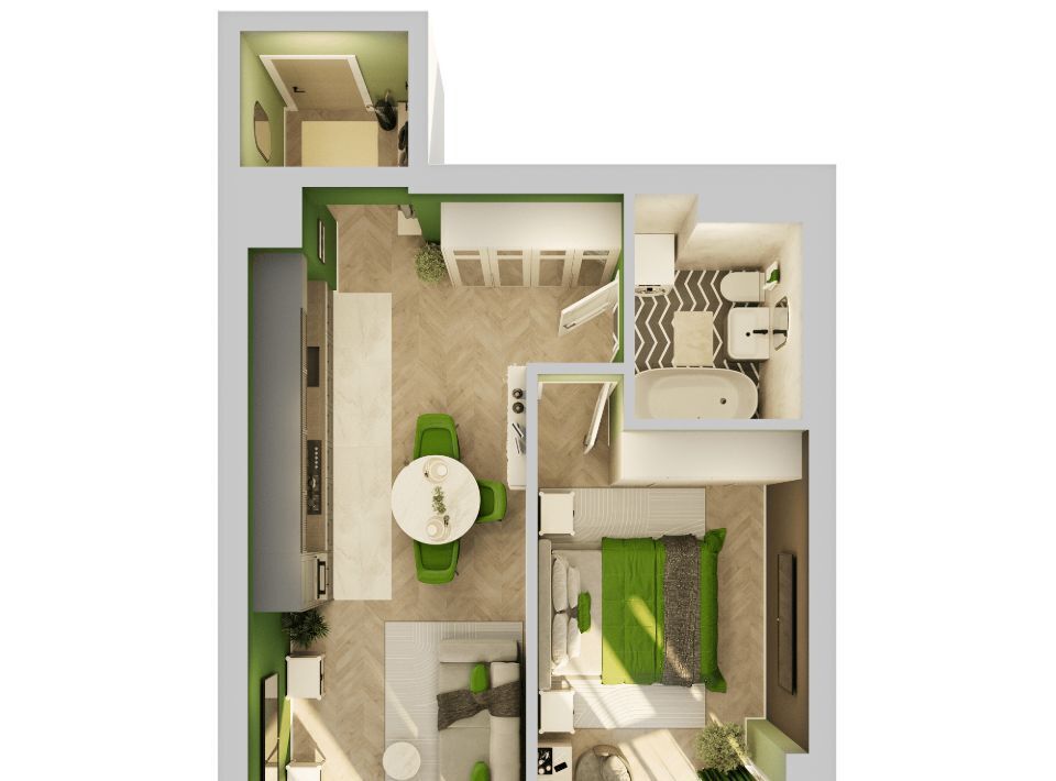 квартира г Иркутск р-н Октябрьский наб. Верхняя фото 4