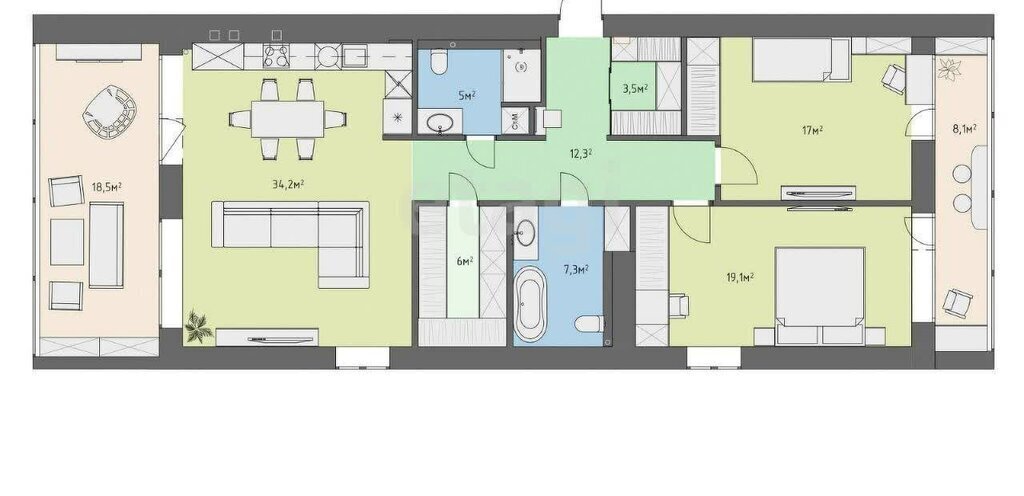 квартира г Димитровград ул Дрогобычская 20 фото 1