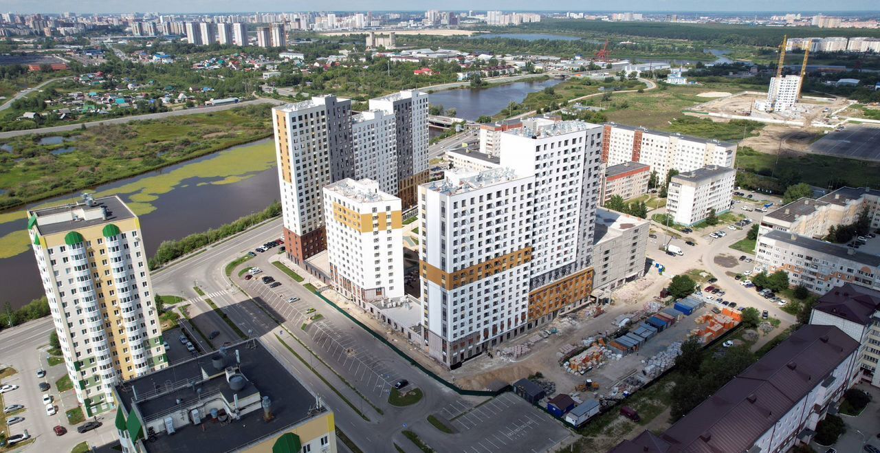 квартира г Тюмень р-н Ленинский ул Лесопарковая 1 корп. 2 фото 10