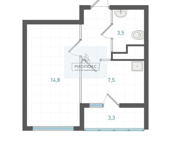 квартира г Екатеринбург Геологическая Академический 45-Й КВАРТАЛ фото 21