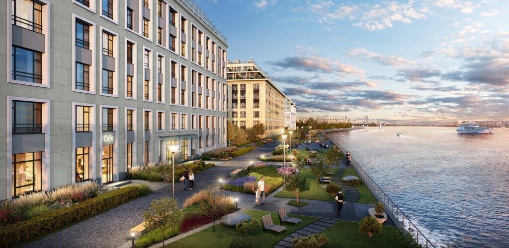 квартира г Санкт-Петербург метро Спортивная ул Ремесленная 15 ЖК Neva Residence округ Петровский фото 7