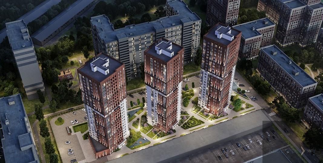 квартира г Воронеж р-н Ленинский ул Кривошеина 13/14 ЖК «Галилей» поз. 2 фото 3
