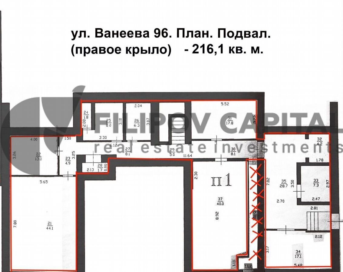 торговое помещение г Нижний Новгород р-н Советский Нагорный II Горьковская ул Ванеева 96б фото 6