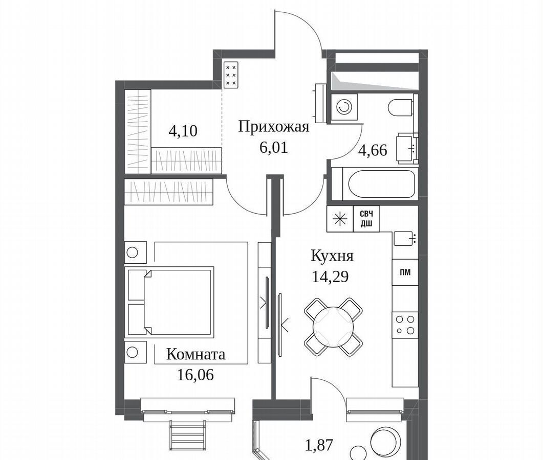 квартира г Одинцово ул Северная 4 ЖК «Одинбург» Одинцово фото 1