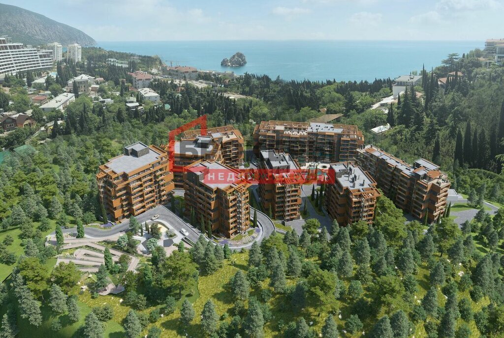 квартира г Ялта пгт Гурзуф ул Геологов 7 ЖК апартаментов «More.Yalta» фото 20