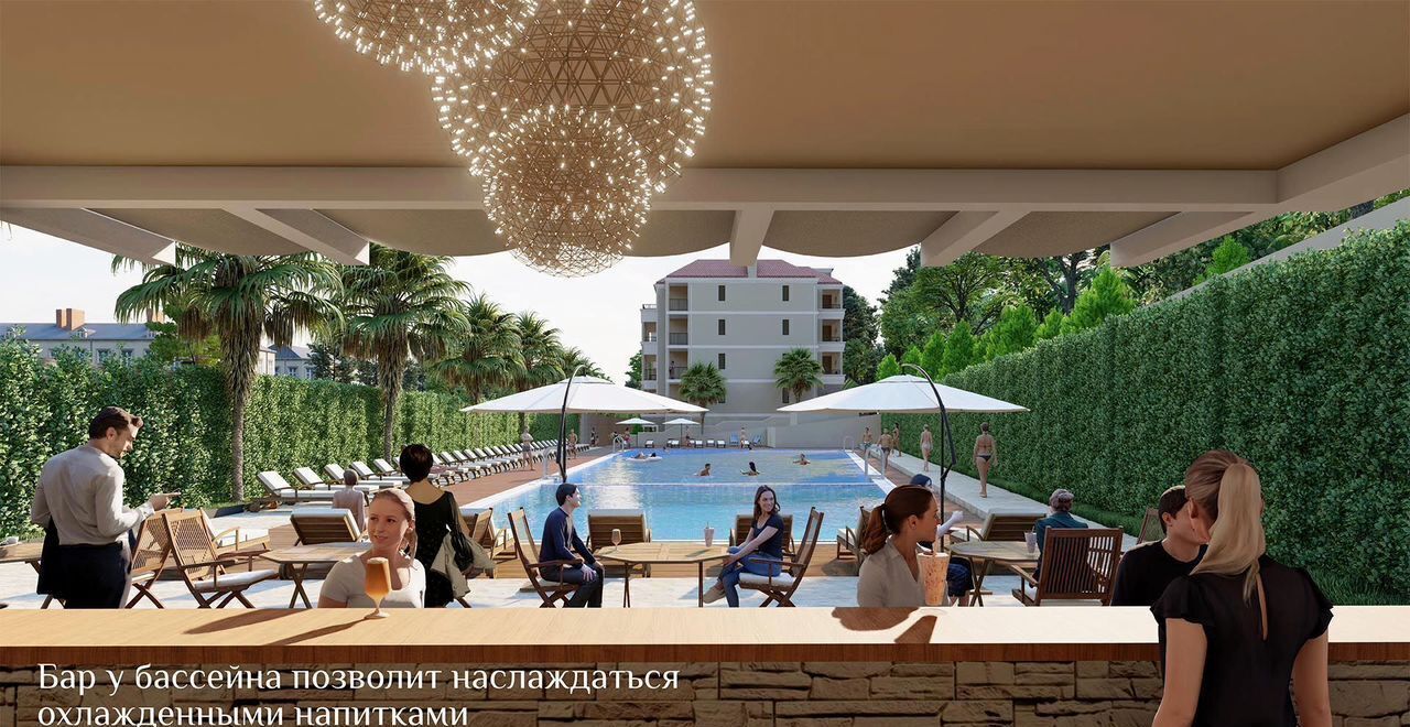 квартира р-н Анапский г Анапа ул Верхняя дорога ЖК Апарт-отель Eden Family Hotel корп. 3 фото 12