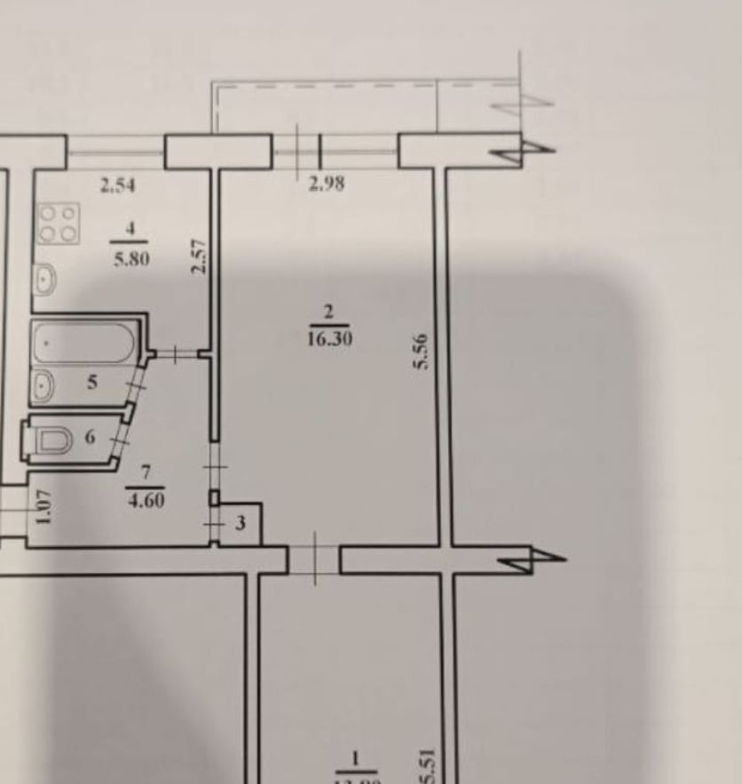 квартира г Волгоград р-н Кировский ул 64-й Армии 119а фото 14
