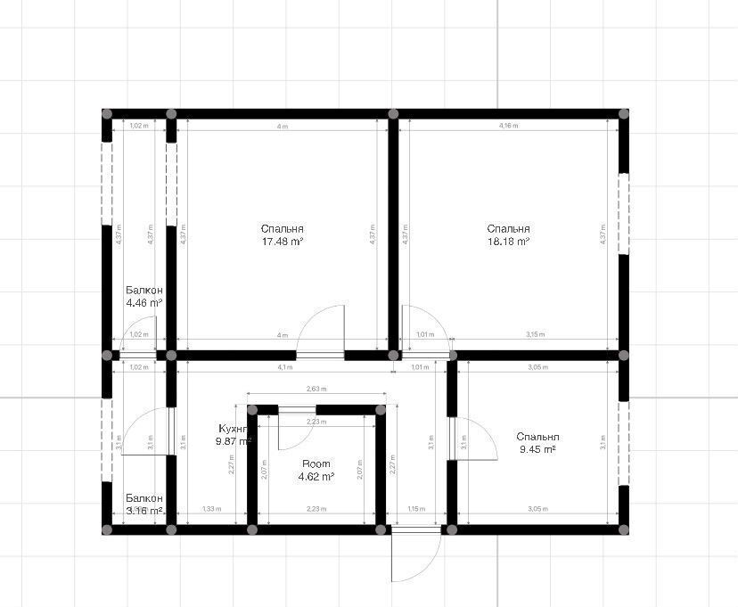 квартира г Нальчик Дубки ул Калмыкова 229 фото 26