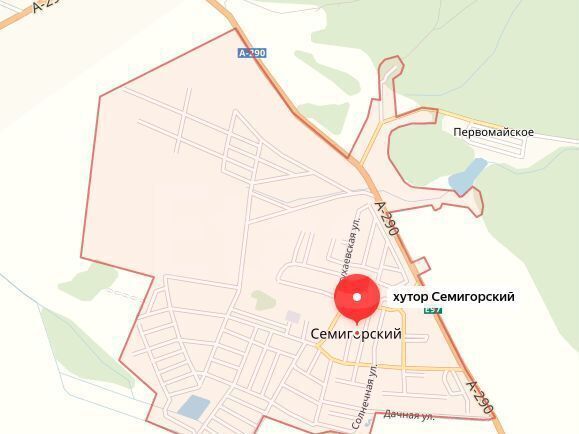 земля г Новороссийск х Семигорский ул Центральная ст-ца Натухаевская фото 13