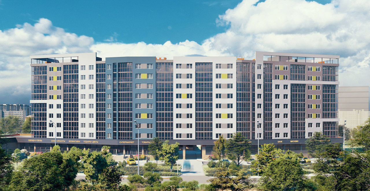 квартира г Калининград р-н Московский ул Аллея смелых 204 ЖК «Синички» корп. 1 фото 3