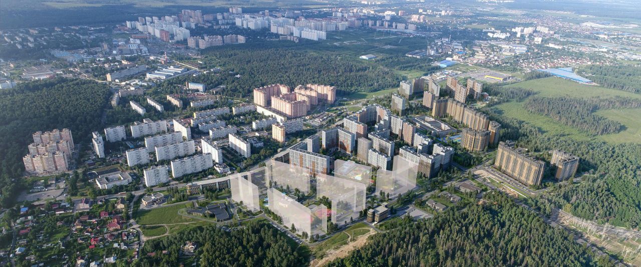 квартира г Балашиха мкр Новое Павлино ЖК Новоград Павлино к 6, г Щербинка, квартал, Некрасовка фото 4