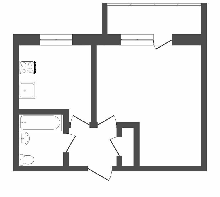 квартира г Тюмень ул Ватутина 18 фото 1