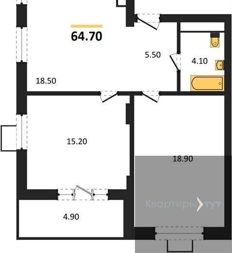 квартира г Воронеж р-н Железнодорожный ул Остужева 52/5 ЖК «Ключи CLUB» фото 1