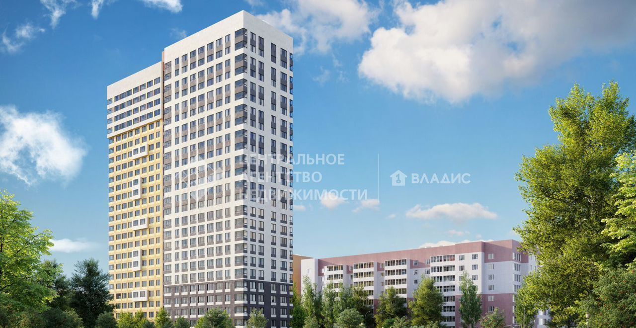 квартира г Рязань р-н Железнодорожный ш Михайловское ЖК «Счастье-2» жилой дом фото 3