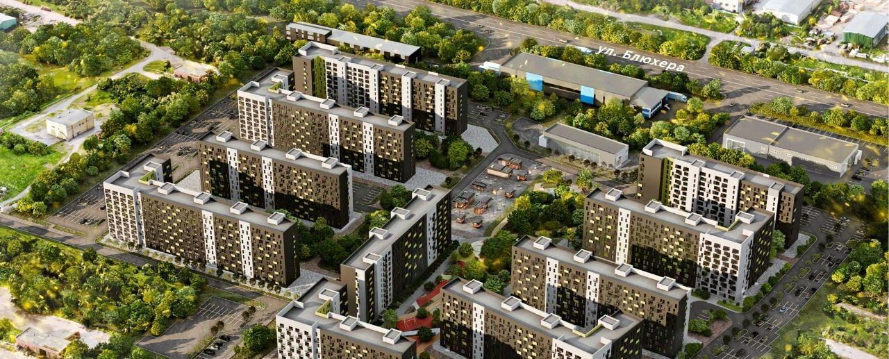 квартира г Челябинск р-н Советский ул Блюхера 125в ЖК Никс Лайн на Блюхера фото 12