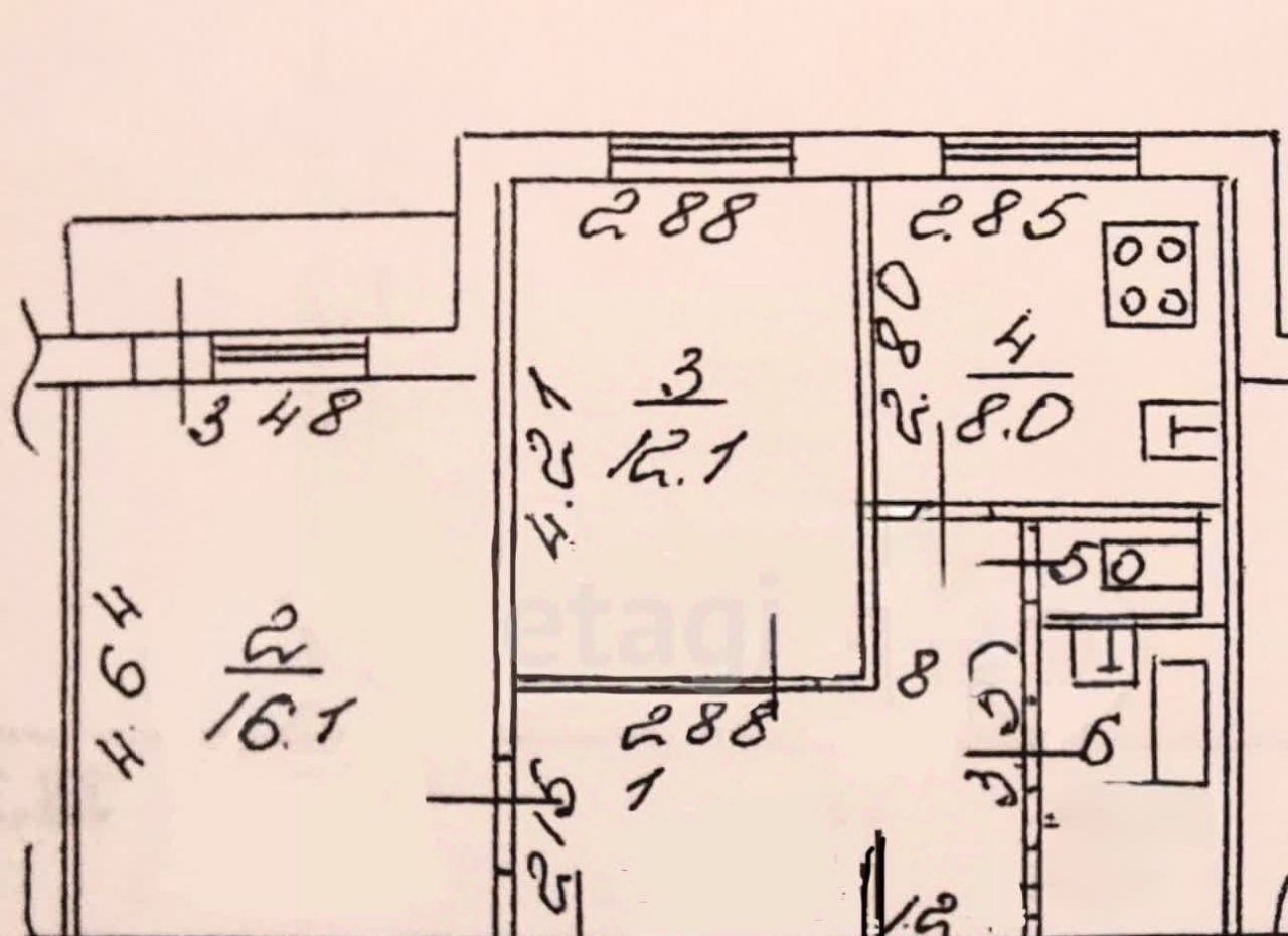 квартира г Липецк р-н Октябрьский ул Имени Шуминского С.Л. 3 фото 1