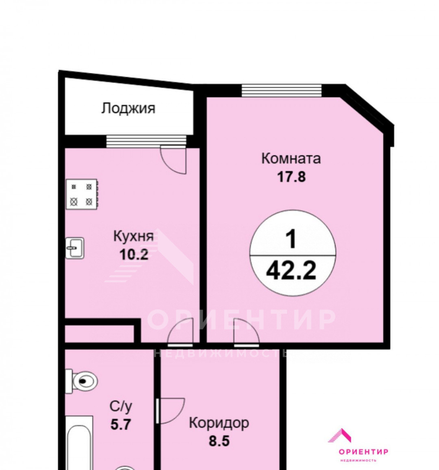 квартира г Екатеринбург р-н Кировский Пионерский пер Шадринский 14/2 фото 28