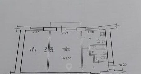 квартира г Волгоград р-н Тракторозаводский ул им. Дзержинского 6 фото 8
