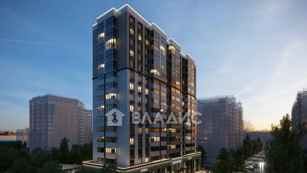 квартира г Ростов-на-Дону р-н Советский Западный ул 339-й Стрелковой Дивизии 10а/18 фото 8