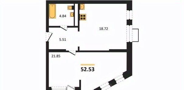 квартира г Воронеж р-н Железнодорожный наб Чуева 7 фото 1