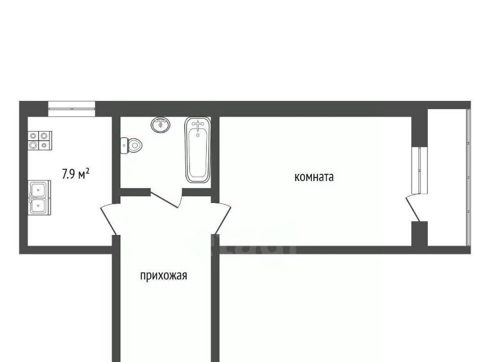 квартира р-н Чернушинский г Чернушка ул Парковая 15 фото 2