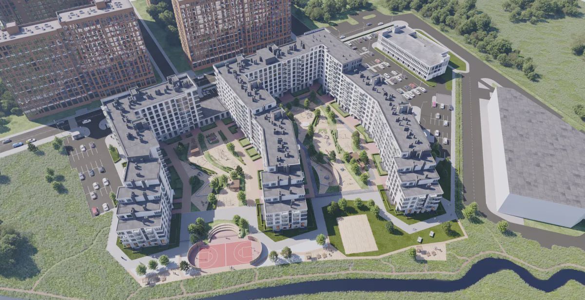 квартира г Санкт-Петербург ЖК «Кронунг Юг» пос. Новогорелово, ул. Современников фото 2