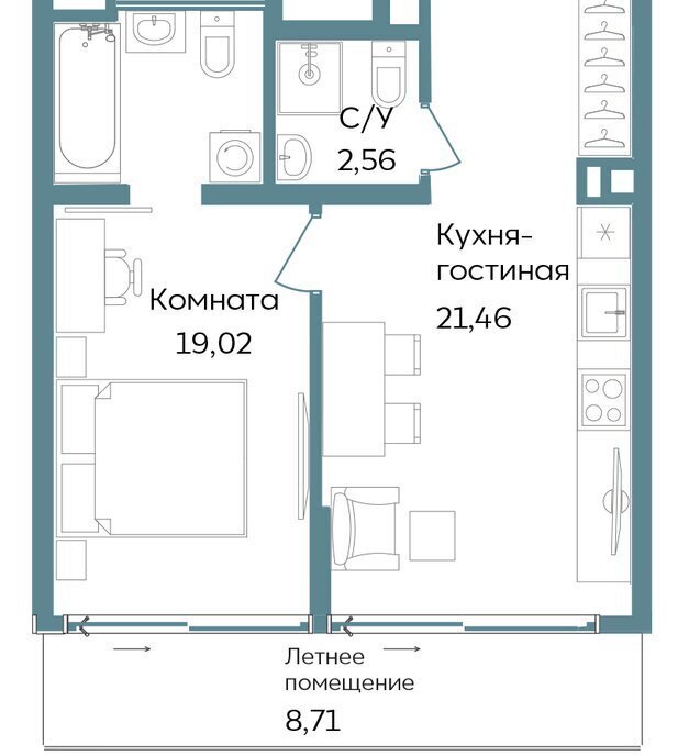 квартира г Саки TEMPO курортный кластер Темпо фото 1